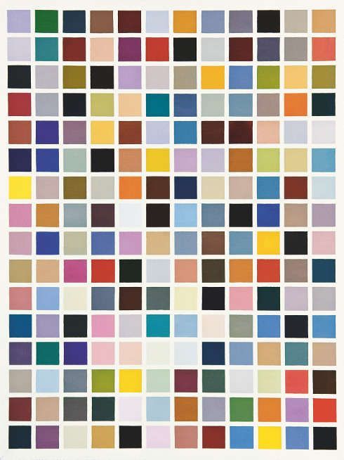 Gerhard Richter, 192 Farben, 1966 (Hamburger Kunsthalle, Sammlung Gerhard und Elisabeth Sohst, © Gerhard Richter 2018 (29062018)