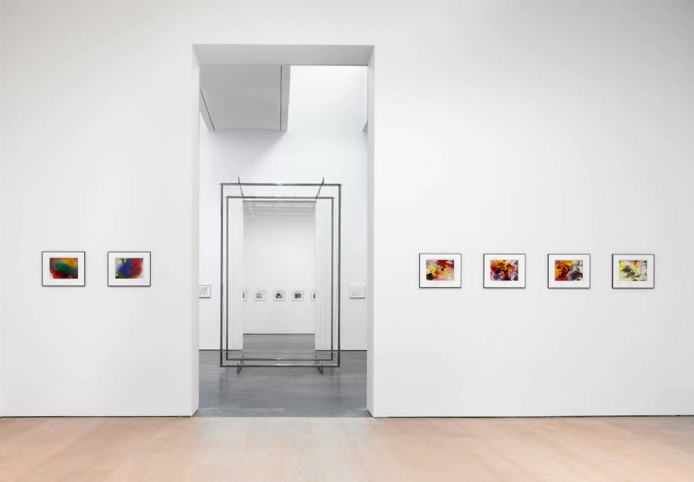 Gerhard Richter, 3 Glaeser und Moods, Galerie David Zwirner 2023