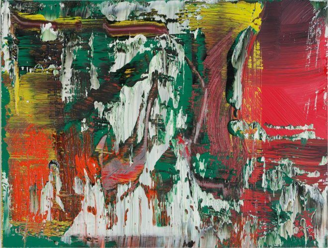 Gerhard Richter, Abstraktes Bild (946-5), 2016, Öl auf Aluminium, 27 x 35,5 cm © Gerhard Richter 2017 (221116)