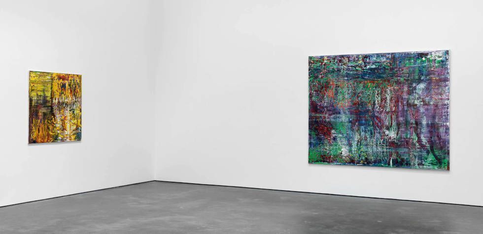 Gerhard Richter, Abstraktes Bild (WVZ 950-3), Abstraktes Bild (WVZ 952-7), 2017