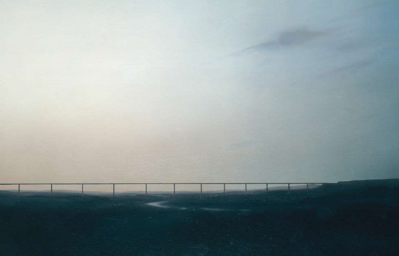 Gerhard Richter, Ruhrtalbrücke, Detail, 1969, Öl auf Leinwand, 120 x 150 cm, GR 228 (Private Collection. Courtesy Hauser & Wirth Collection Services © Gerhard Richter)