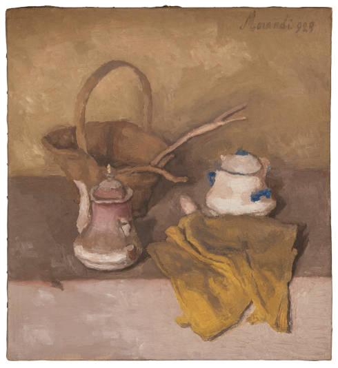 Giorgio Morandi, Natura Morta, 1929 (MGKSiegen, Sammlung Lambrecht-Schadeberg, © VG Bild-Kunst, Bonn 2025, Foto: Philipp Ottendörfer)