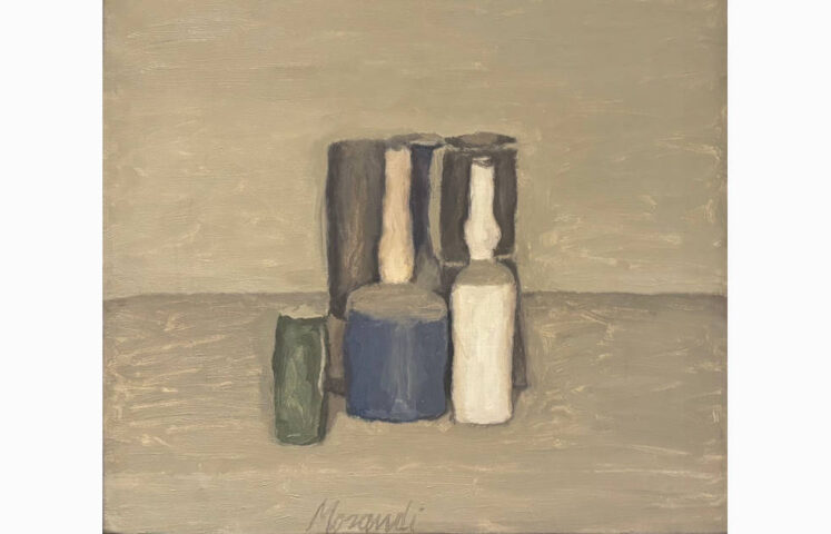 Giorgio Morandi, Natura Morta, 1959 (Privatsammlung, © VG Bild-Kunst, Bonn 2025)