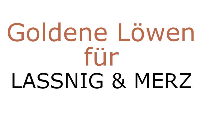 Goldene Löwen für Lassnig und Merz