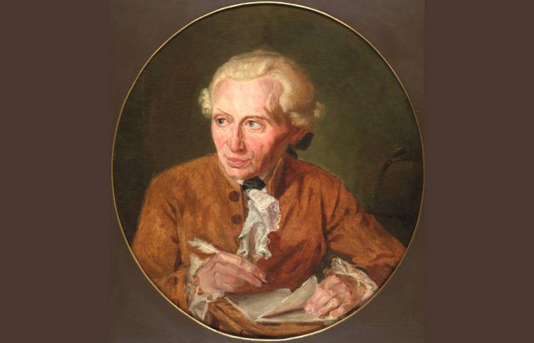 Gottlieb Doebler, Immanuel Kant, nach 1791, Öl auf Leinwand, 36,8 x 31 cm (© Ostpreußisches Landesmuseum- Leihgabe Stadt Duisburg)