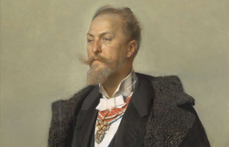 Gottlieb Theodor Kempf von Hartenkampf, Porträt Otto Wagner, 1896 © Wien Museum