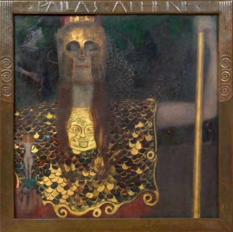 Gustav Klimt, Pallas Athene, 1898, Öl auf Leinwand (© Wien Museum)