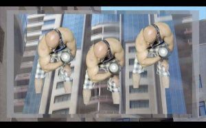 Hannah Black, Bodybuilding, 2015, Digitales Video, Farbe, Ton, 8:10 Min., in Auftrag gegeben von Yarat Contemporary Art Centre, Baku.