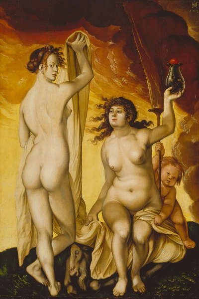 Hans Baldung Grien, Zwei Hexen, 1523 (© Städel Museum – ARTOTHEK)