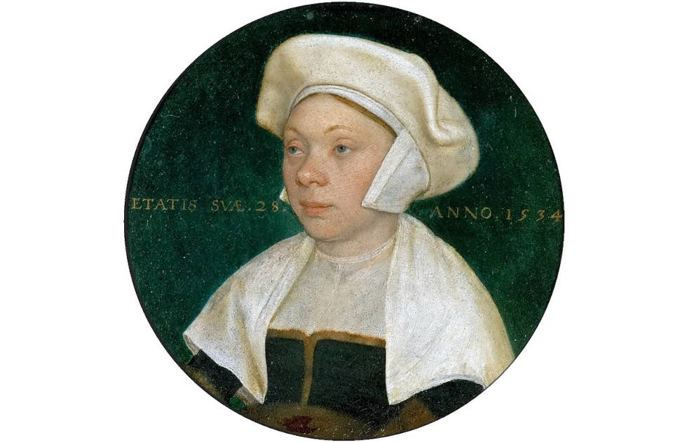 Hans Holbein, Susanna Horenbout (vielleicht) (KHM, Wien)