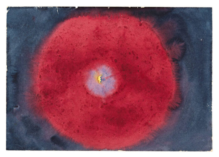 Wee Blue Coo Grußkarte Hilma Von Klint | 12,5 X 17,5 Cm | 280 G/m² Karton | Mit Braunem Umschlag