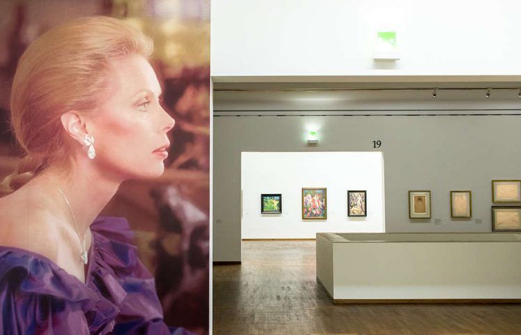 Einblick in die Ausstellung WOW! The Heidi Horten Collection im Leopold Museum, 2018.