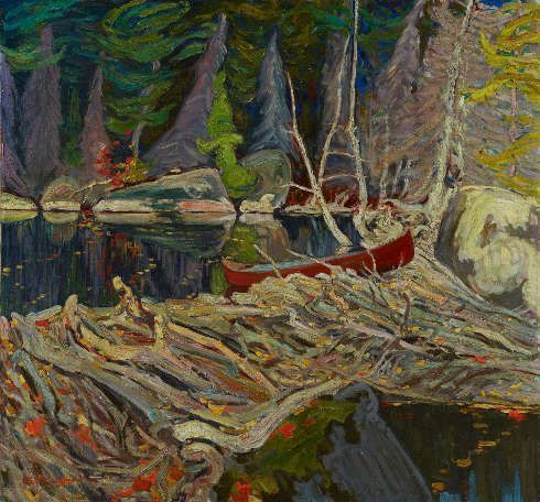 J.E.H. MacDonald. The Beaver Dam, 1919. Öl/Lw (Art Gallery of Ontario. Gift from the Reuben and Kate Leonard Canadian Fund, 1926. Photo © Art Gallery of Ontario, 840)