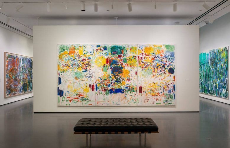 Joan Mitchell, Ausstellungsansicht The Baltimore Museum of Art, 2022