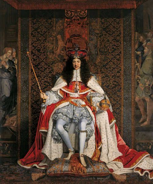 John Michael Wright, Charles II, um 1676, Öl auf Leinwand, 281,9 x 239,2 cm (Royal Collection Trust/© Her Majesty Queen Elizabeth II 2017)
