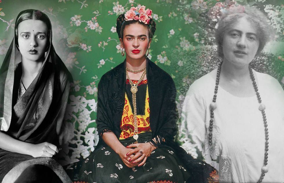 Frida Kahlo, Amrita Sher-Gil, Irma Stern