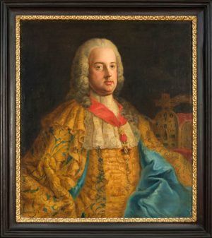 Kaiser Franz Stephan von Lothringen als römisch-deutscher Kaiser mit Reichskrone © Privatsammlung