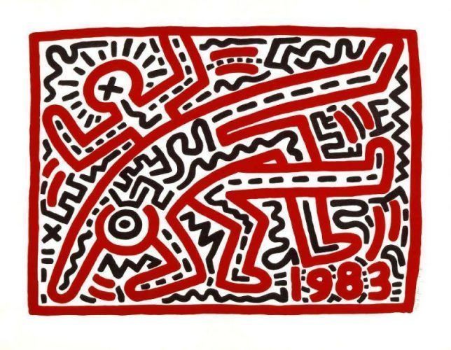 Keith Haring, Untitled, 1983 (© Keith Haring Foundation)