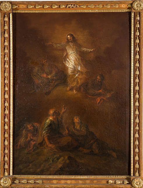 Martin Johann Schmidt [Kremser Schmidt], Verklärung Christi, 1799, Öl/Lw, 93 x 67 cm (Benediktinerstift Kremsmünster)