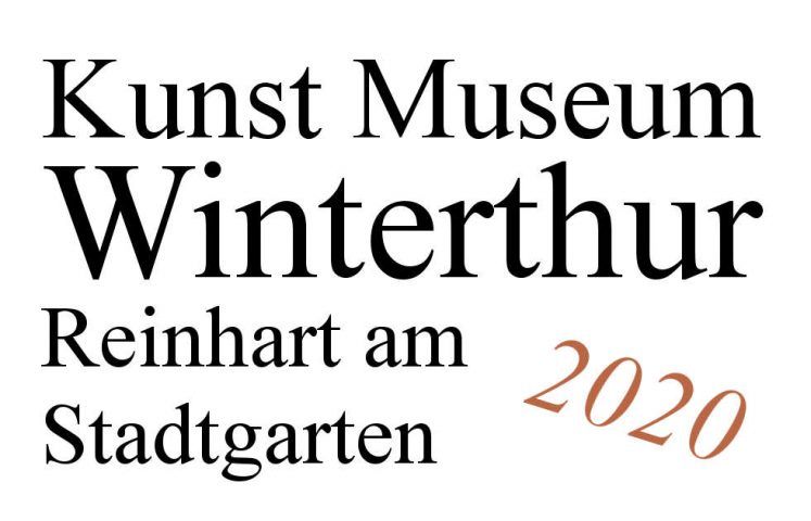 Kunst Museum Winterthur, Reinhart am Stadtgarten, Ausstellungen 2020