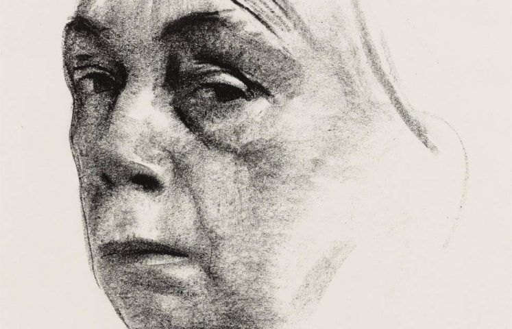 Käthe Kollwitz, Selbstbildnis, Detail, 1924 (Käthe Kollwitz Museum Köln)