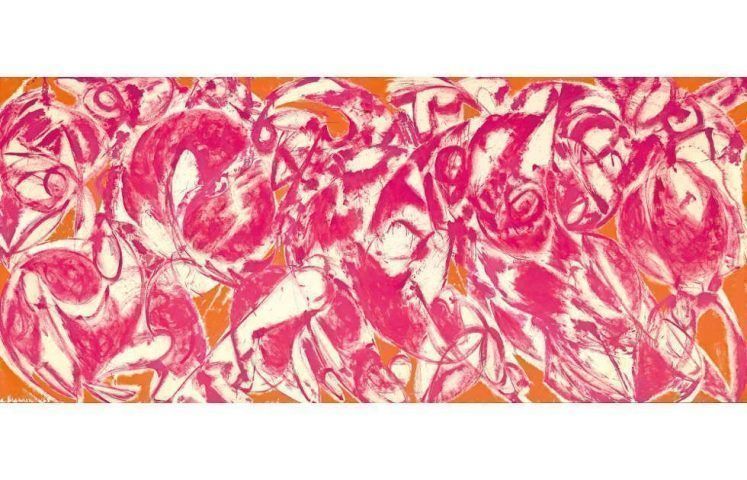 Lee Krasner, Combat, 1965 (National Gallery of Victoria, Melbourne, Felton Bequest, 1992 (IC1-1992). © The Pollock-Krasner Foundation/ ARS, New York. Licensed by Copyright Agency, 2018)