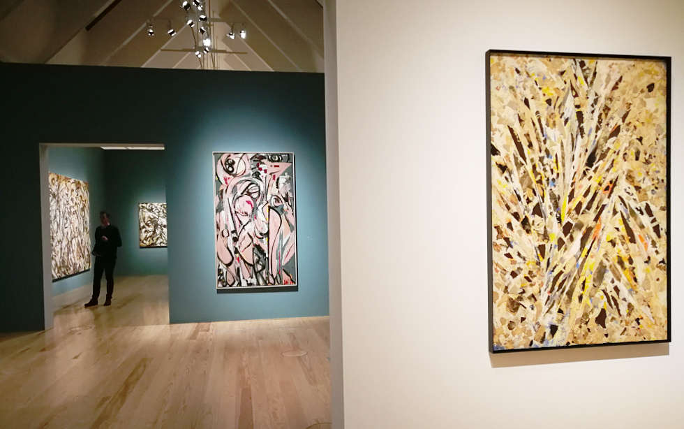 Lee Krasner in der Schirn Kunsthalle 2019, Ausstellungsansicht, Foto: ARTinWORDS