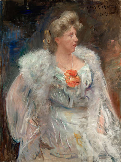 Lovis Corinth, Die Sängerin Frieda Halbe, 1905 (© Belvedere, Wien, Foto: Johannes Stoll)