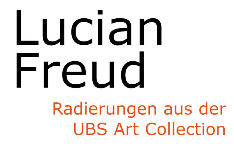 Lucian Freud Radierungen aus der UBS Art Collection