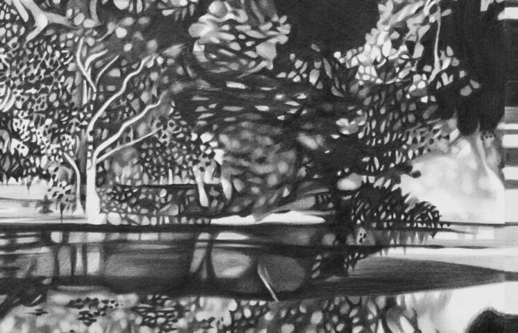 Marc Brandenburg, Ohne Titel, Detail, 2024 (Courtesy Galerie Thaddaeus Ropac, © Foto: CHROMA, André Carvalho)