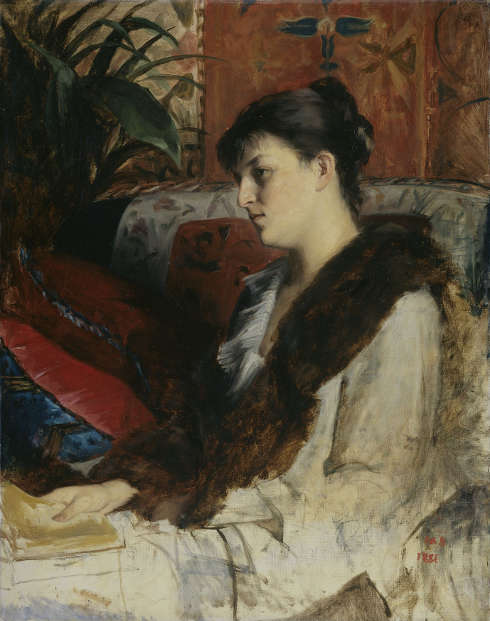 Marie Bashkirtseff, Alexandrine Patchenko, 1881, Öl-Lw, 92,5 x 73 cm (Rijksmuseum, Amsterdam)