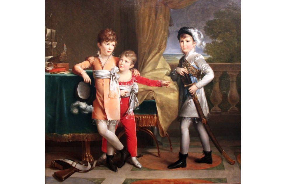 Marie Eleonore Godefroid, Die Söhne des Marschalls Ney, 1810-min