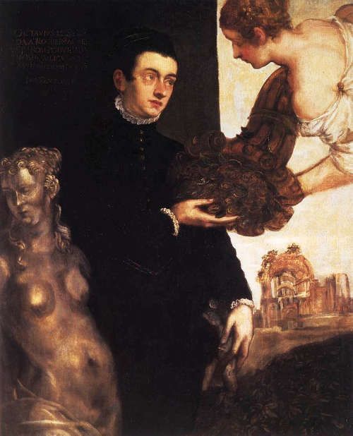 Marietta Robusti, genannt La Tintoretta, Porträt von Ottavio Strada, 1567-68 (Stedelijk Museum, Amsterdam)