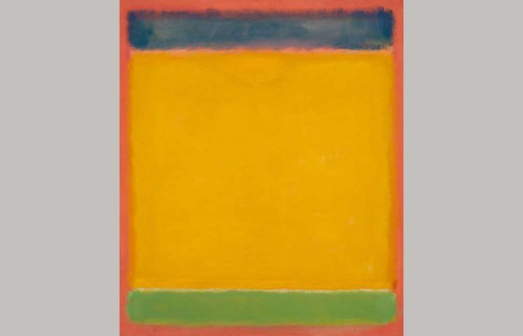 Mark Rothko, Untitled (Blue, Yellow, Green on Red), 1954 (Museum Barberini, Potsdam)