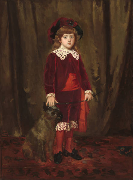 Mary Cassatt, Eddy Cassatt (Edward Buchanan Cassatt), 1875, Öl auf Leinwand, 147.96 × 109.86 cm (The National Gallery of Art, Washington, Gift from the Family of Col. Edward Buchanan Cassatt, 2015.41.1)