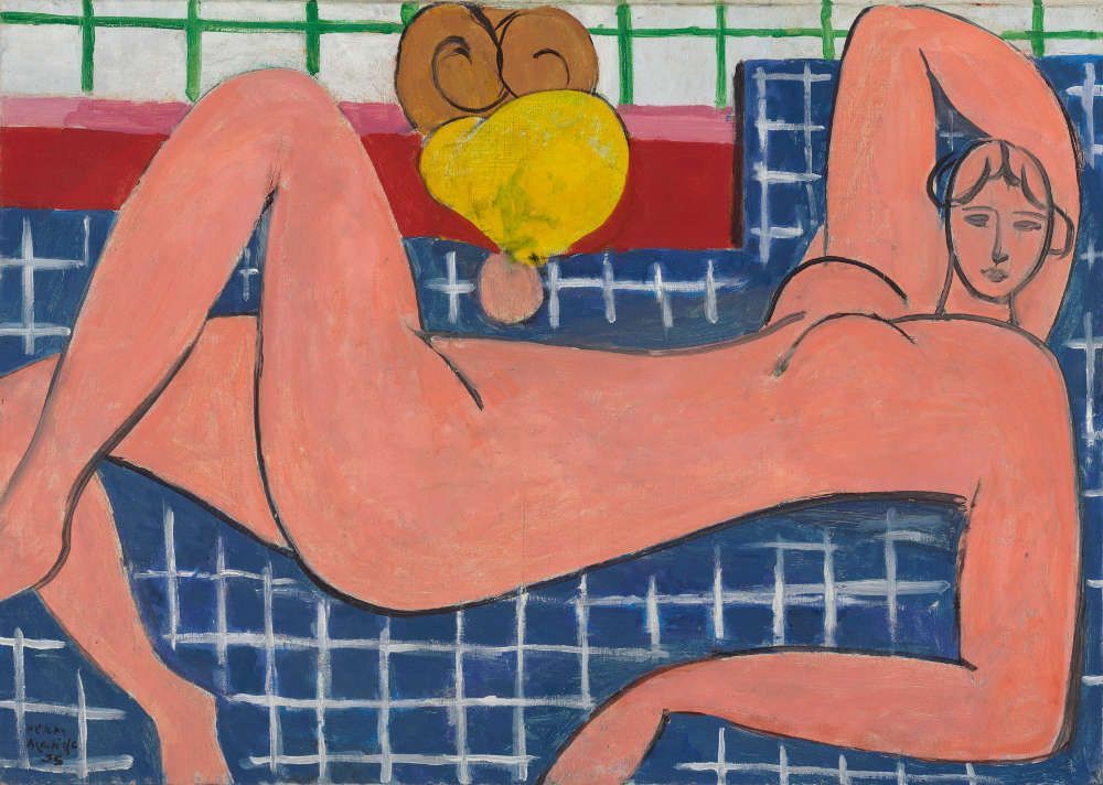 Henri Matisse, Großer liegender Akt [Grand Nu couché], 1935, Öl auf Leinwand, 66,4 x 93,3 cm (Baltimore Museum of Art © Succession H. Matisse / VG Bild-Kunst, Bonn 2016)