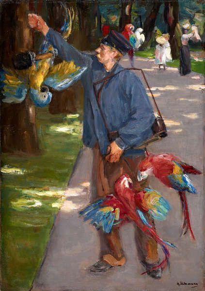 Max Liebermann, Der Papageienmann, 1902 (Museum Folkwang, Essen)