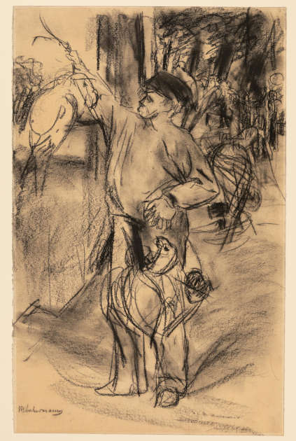 Max Liebermann, Papageienmann, vor 1902 (Kunsthalle Mannheim)