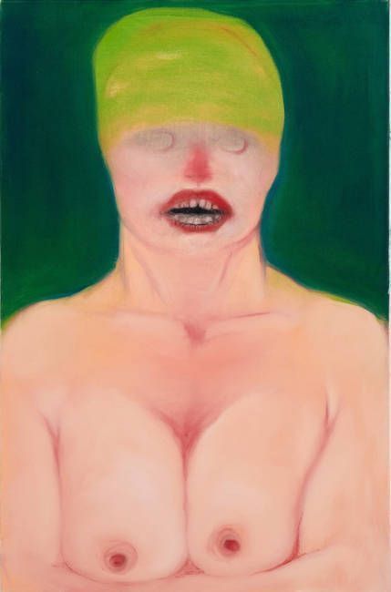Miriam Cahn, Dentata, 2020 (Stedelijk Museum Amsterdam. Acquired with the generous support of Freddy Insinger and the benefactors of the Stedelijk Museum Fonds)