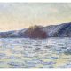 Monet, Eisschollen im Dämmerlicht, 1893 (Museum Langmatt)