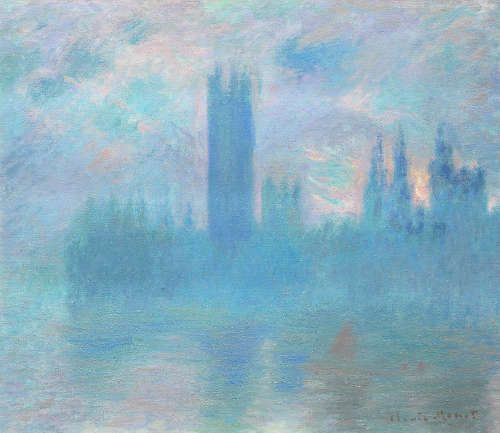 Claude Monet, Houses of Parliament [Parlament], 1900–1901, Öl/Lw, 81,2 x 92,8 cm (Art Institute of Chicago, Mr. and Mrs. Martin A. Ryerson Collection, 1933.1164)