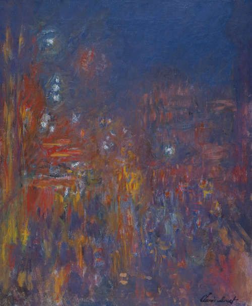 Claude Monet, Leicester Square, 1901, Öl/Lw, 80,5 x 64,8 cm (Coll. Fondation Jean et Suzanne Planque (in deposit at Musée Granet, Aix-en-Provence), Photo: © Luc Chessex