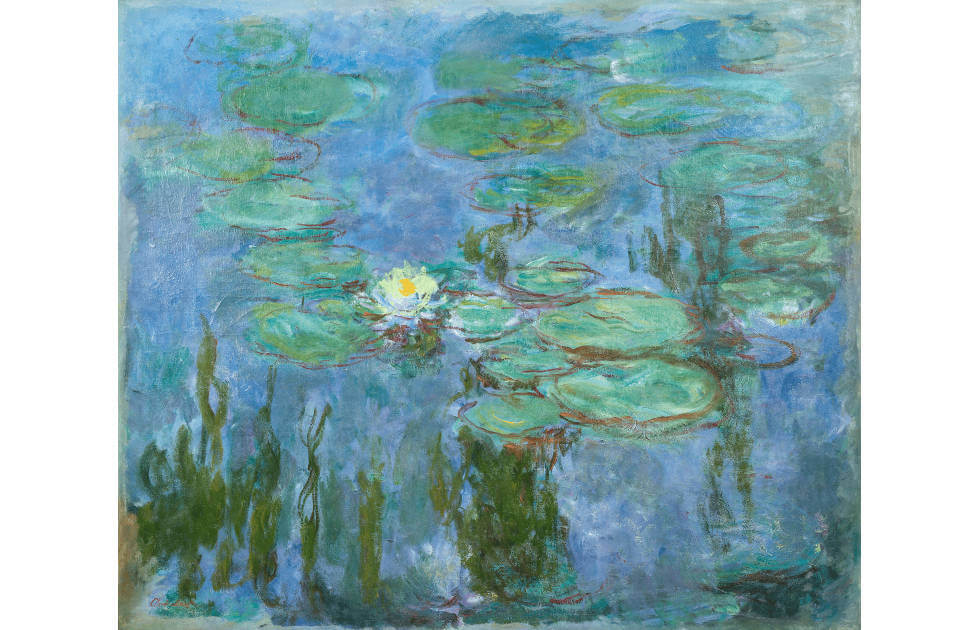 Claude Monet, Seerosen, 1914–1917 (Legs Michel Monet, 1966. Inv. 6085 © Musée Marmottan Monet / Studio Christian Baraja SLB)