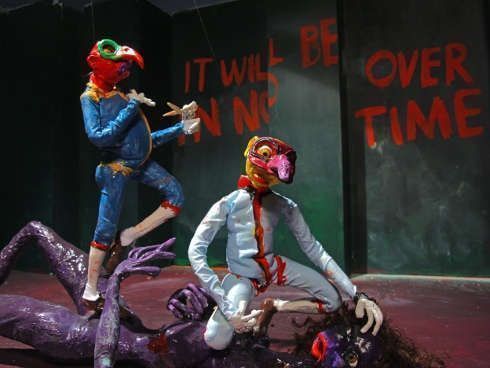Nathalie Djurberg & Hans Berg, I Wasn’t Made to Play the Son, 2011, Stop-Motion-Animation, Video, Musik, 05:57 Min., © Nathalie Djurberg & Hans Berg / VG Bild-Kunst, Bonn 2018