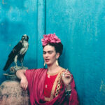 Nickolas Muray, Frida with Her Pet Eagle, Coyoacán, 1939 [2024], inkjet print (The Museum of Fine Arts, Houston, gift of Nickolas Muray Photo Archives © Nickolas Muray Photo Archives)
