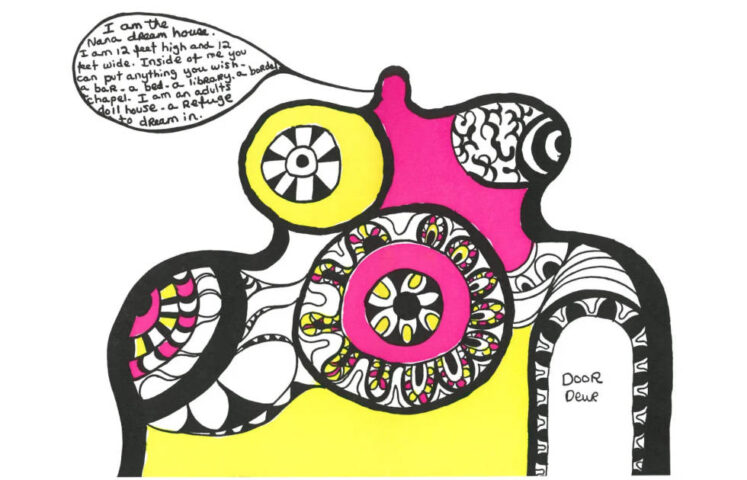 Niki de Saint Phalle, I am the Nana Dream House, 1967, Druck © Niki Charitable Art Foundation / VG Bild-Kunst, Bonn 2025
