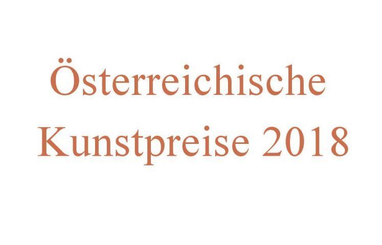 Österreichische Kunstpreise 2018