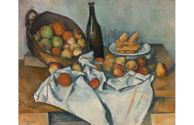 Paul Cézanne, Korb mit Äpfeln, um 1893 (The Art Institute of Chicago, Helen Birch Bartlett Memorial Collection)