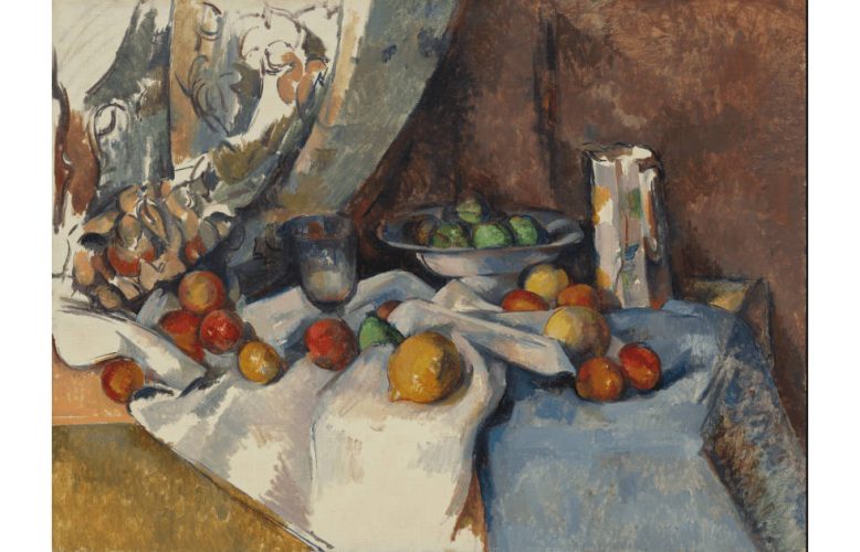 Paul Cézanne, Stillleben mit Äpfeln, 1895–1898, Öl auf Leinwand, 68.6 x 92.7 cm (The Museum of Modern Art, New York. Lillie P. Bliss Collection, 1934)