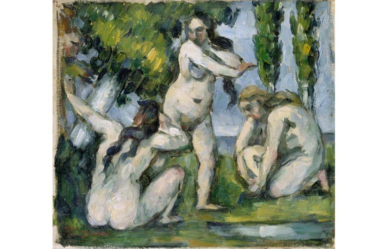 Paul Cézanne, Drei Badende, 1874-1875 (Musée d'Oesay, Paris)